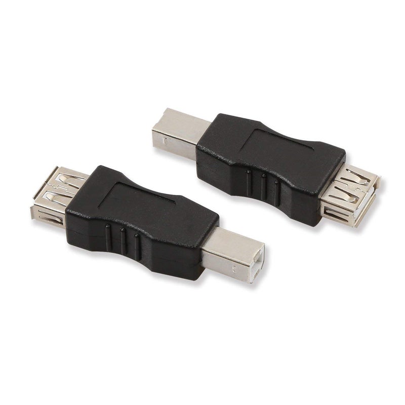 ELECTOP 2 Pack USB 2.0 A Female to USB B Print Male Adapter Converter - Image 3